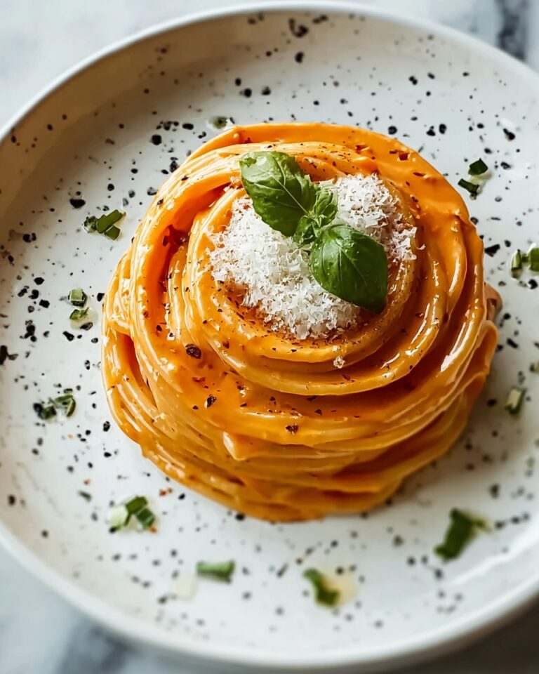 Creamy Tomato Pasta Sauce with Garlic and Basil Recipe