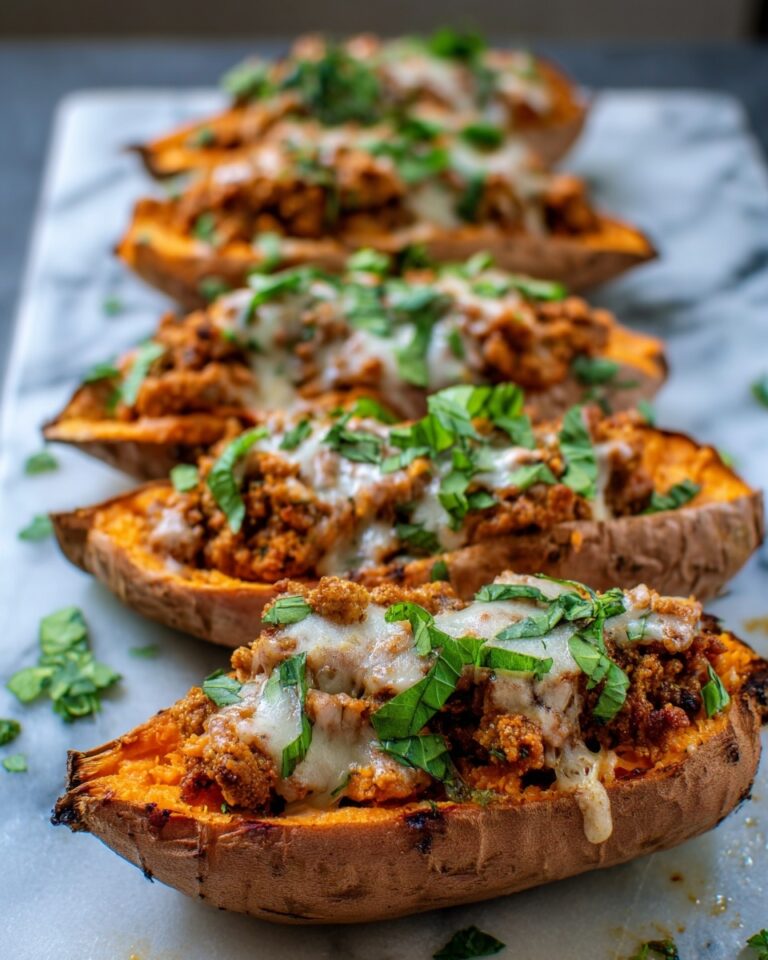 Turkey Taco Stuffed Sweet Potatoes Recipe