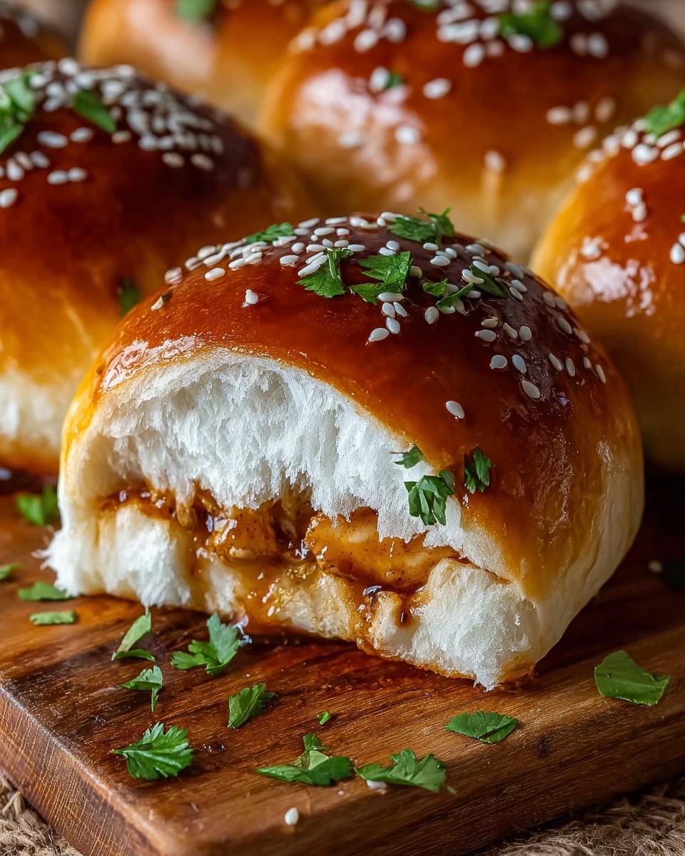 Casino Buns with Chicken from the Oven Recipe - Recipe Image