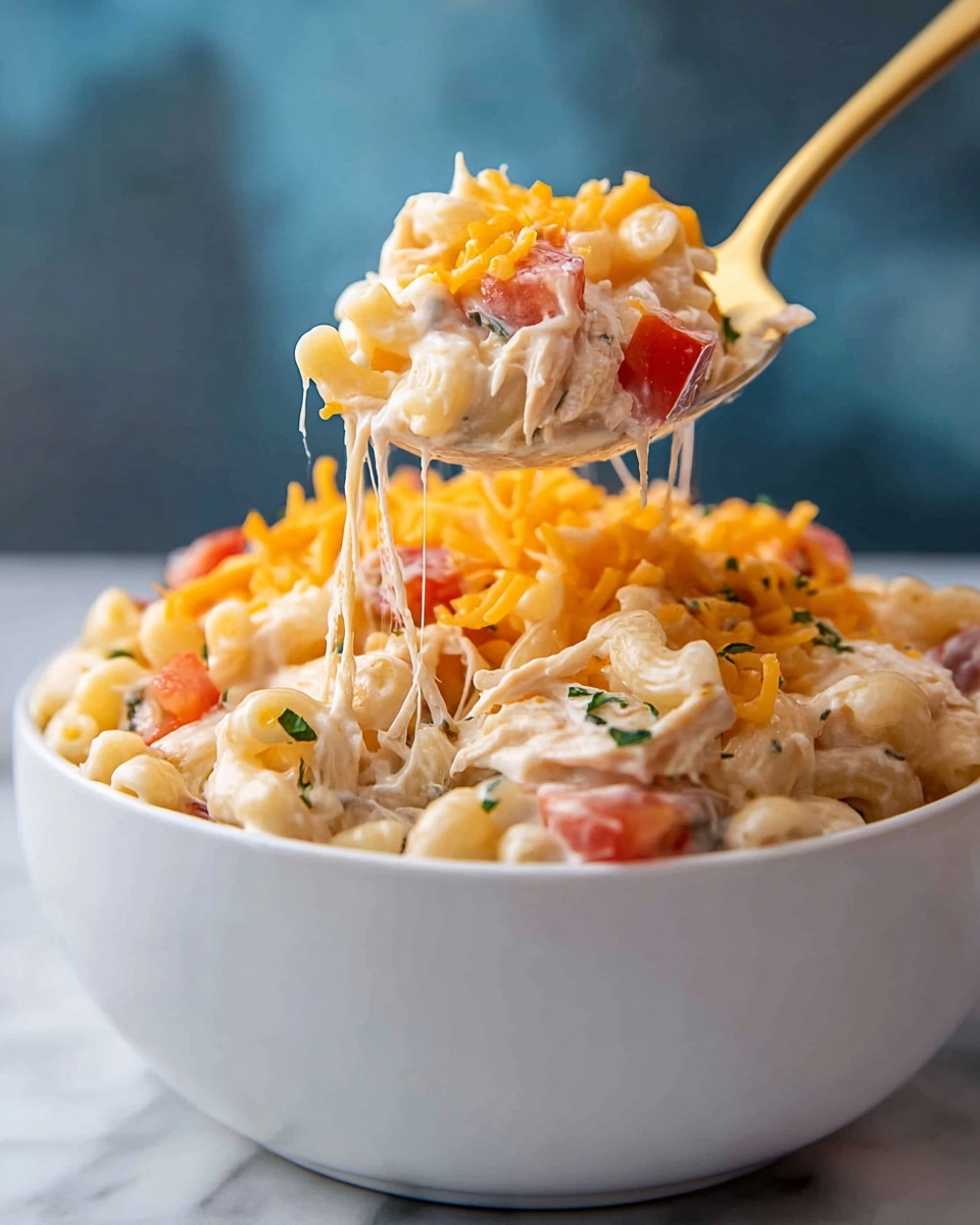 King Ranch Chicken Mac and Cheese Recipe - Recipe Image