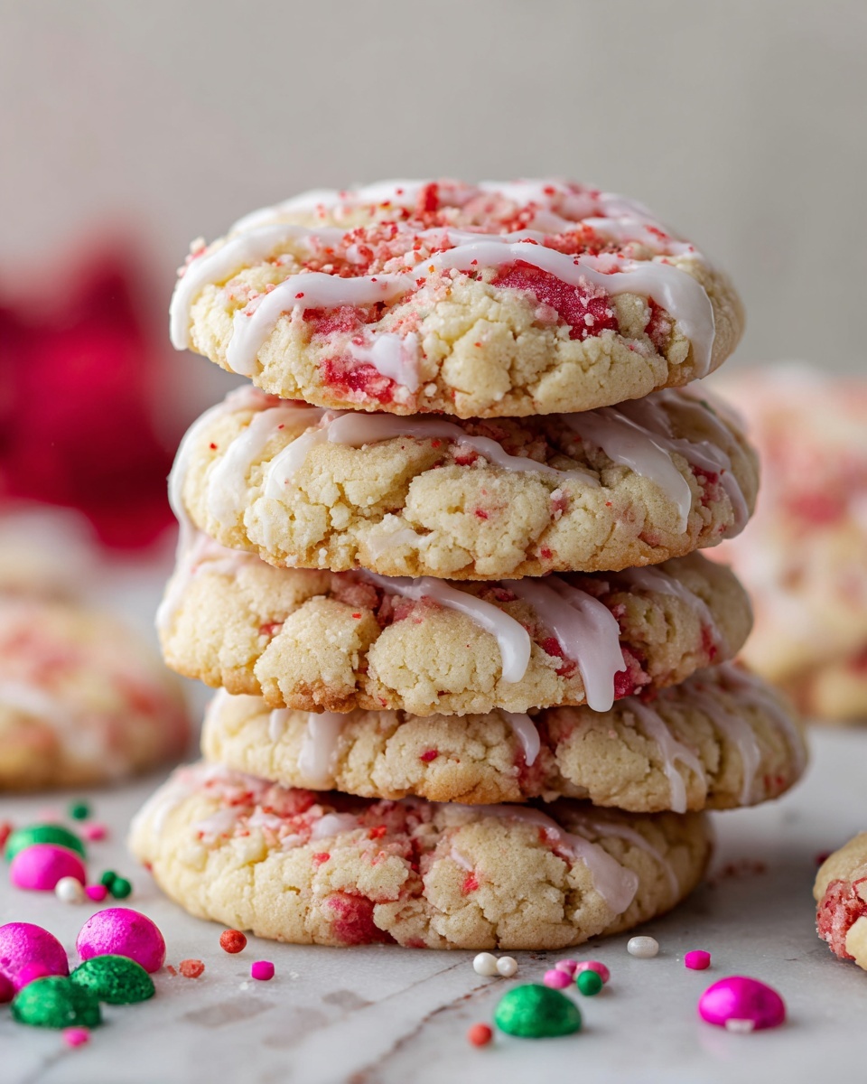 Strawberry Pop Tart Cookies Recipe - Recipe Image