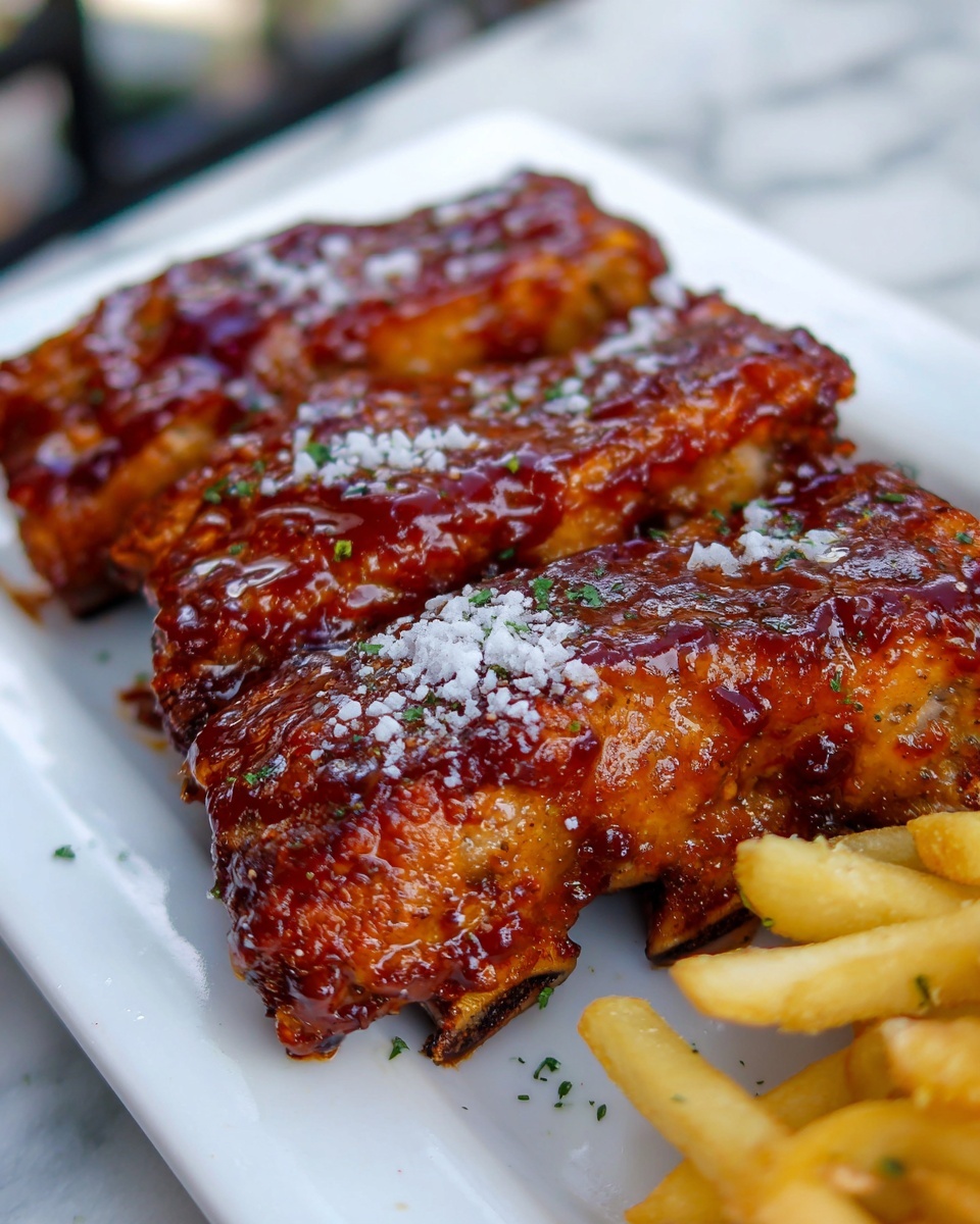 Dr Pepper Glazed Baby Back Ribs Recipe - Recipe Image