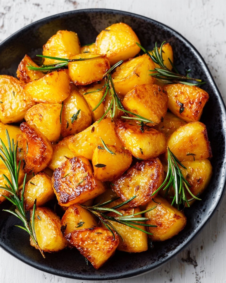 Roasted Root Vegetables with Burnt Honey and Yogurt Sauce Recipe - Recipe Image