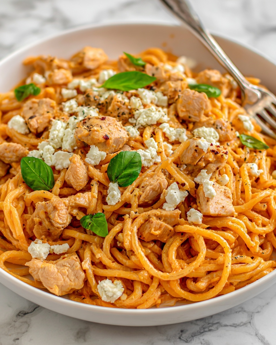 Buffalo Chicken Pasta Recipe - Recipe Image