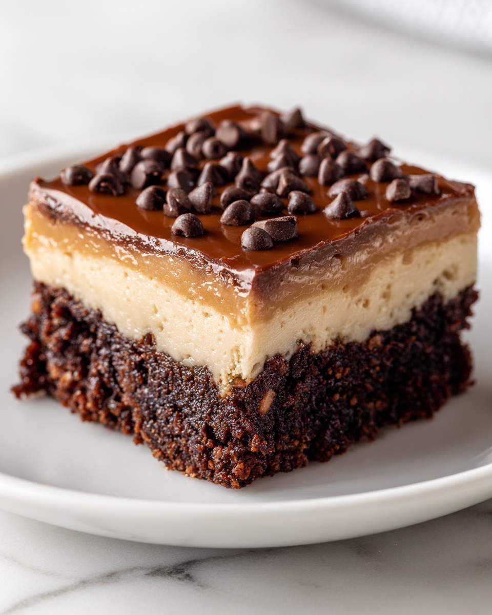 German Chocolate Poke Cake Recipe - Recipe Image