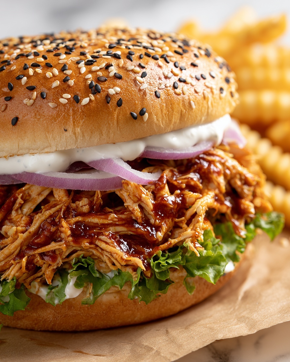 BBQ Ranch Chicken Sandwich Recipe - Recipe Image