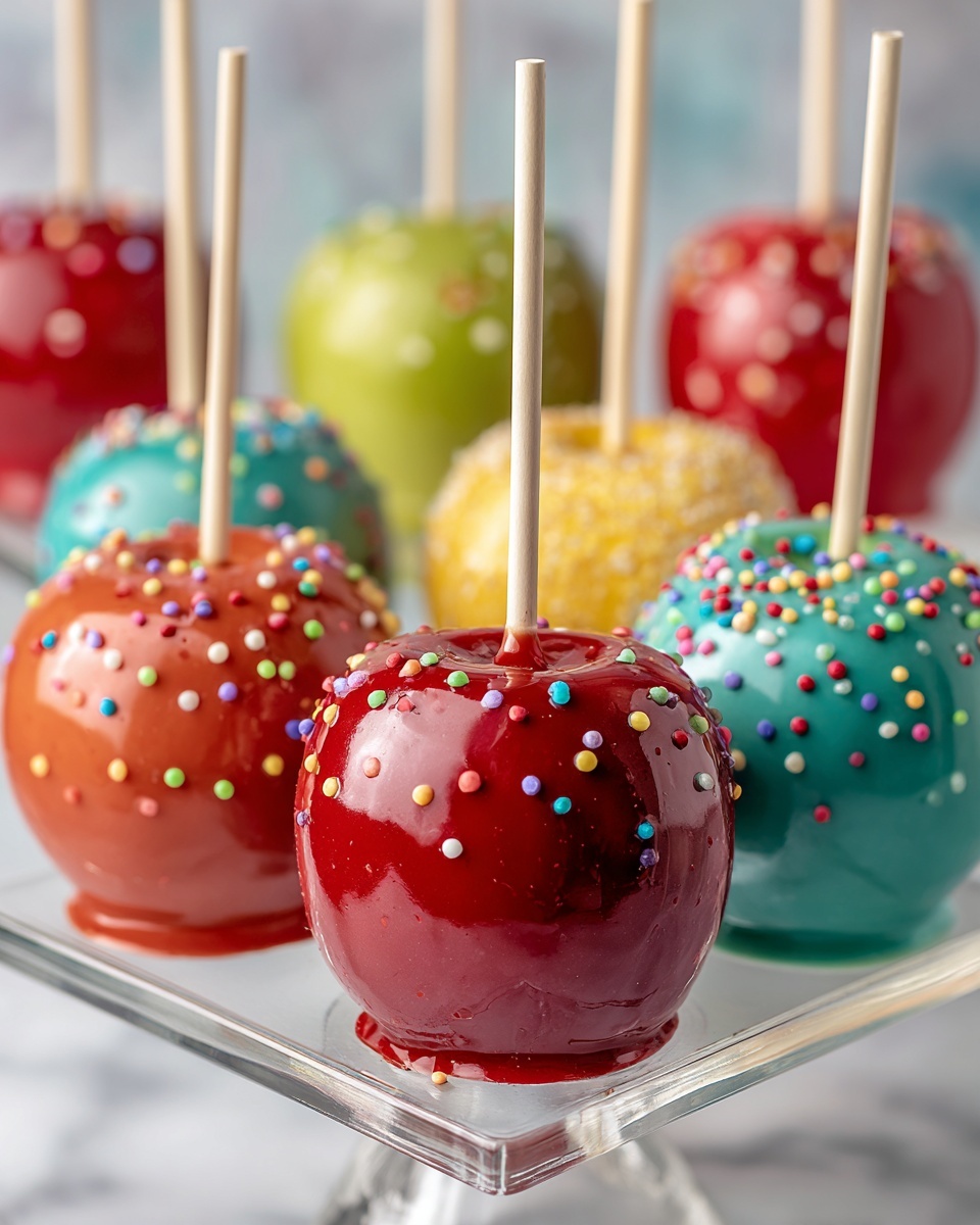 Jolly Rancher Candy Apples Recipe - Recipe Image