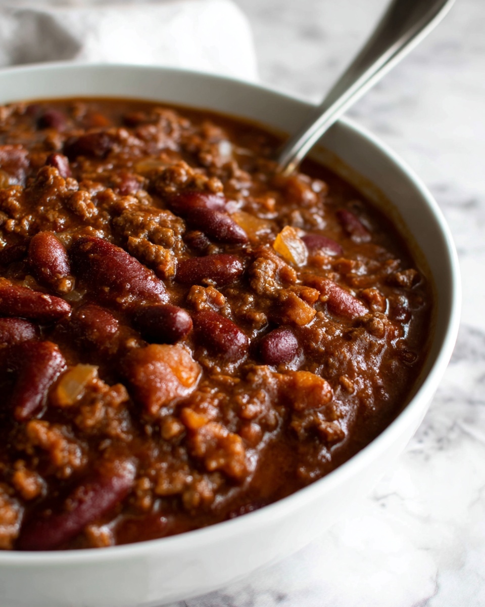 Slow Cooker Steakhouse Cowboy Baked Beans Recipe - Recipe Image