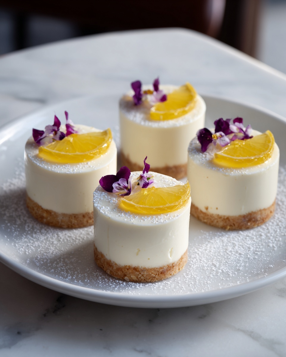 Mini Brown Butter Lemon Cakes Recipe - Recipe Image