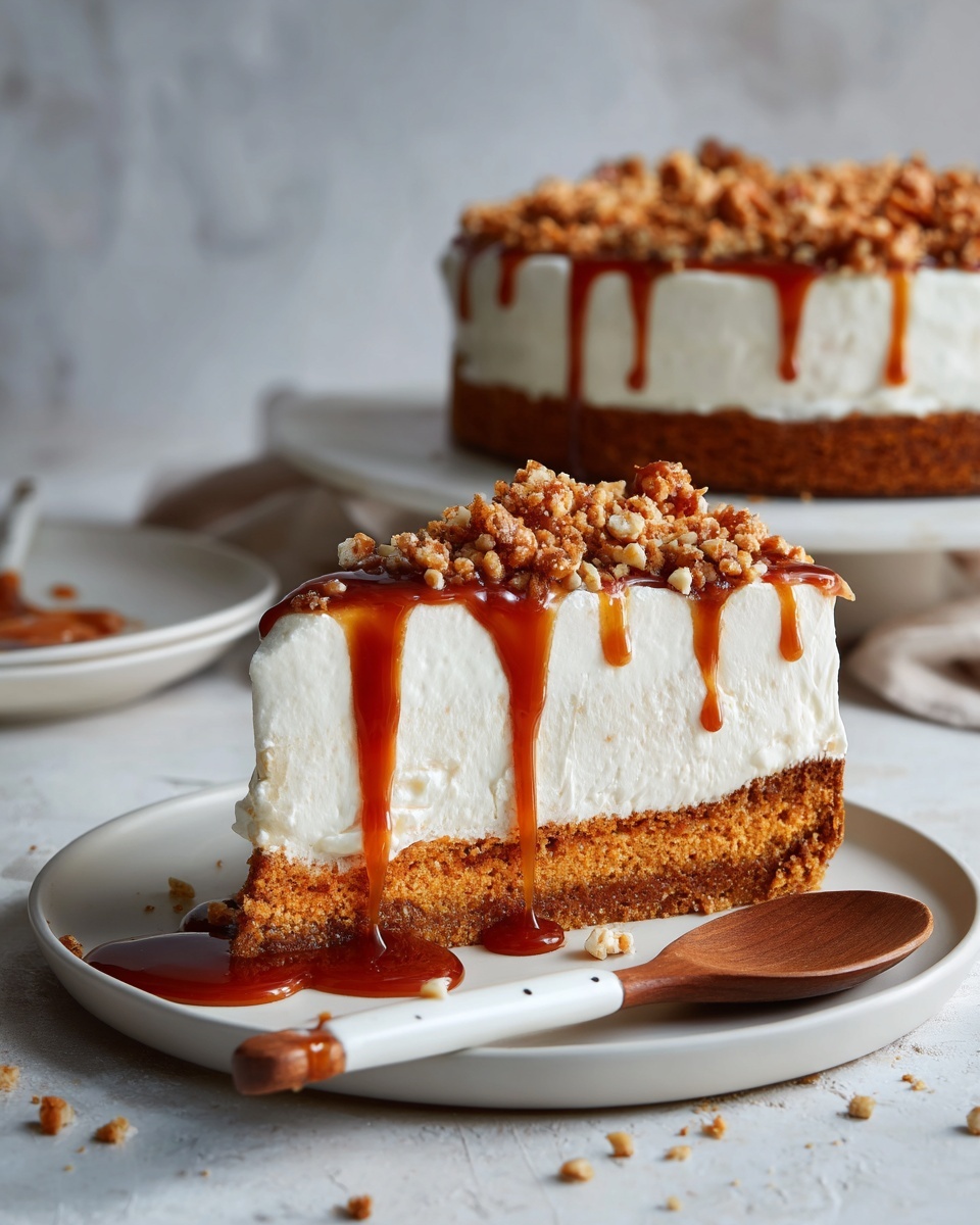 Pumpkin Caramel Poke Cake Recipe - Recipe Image