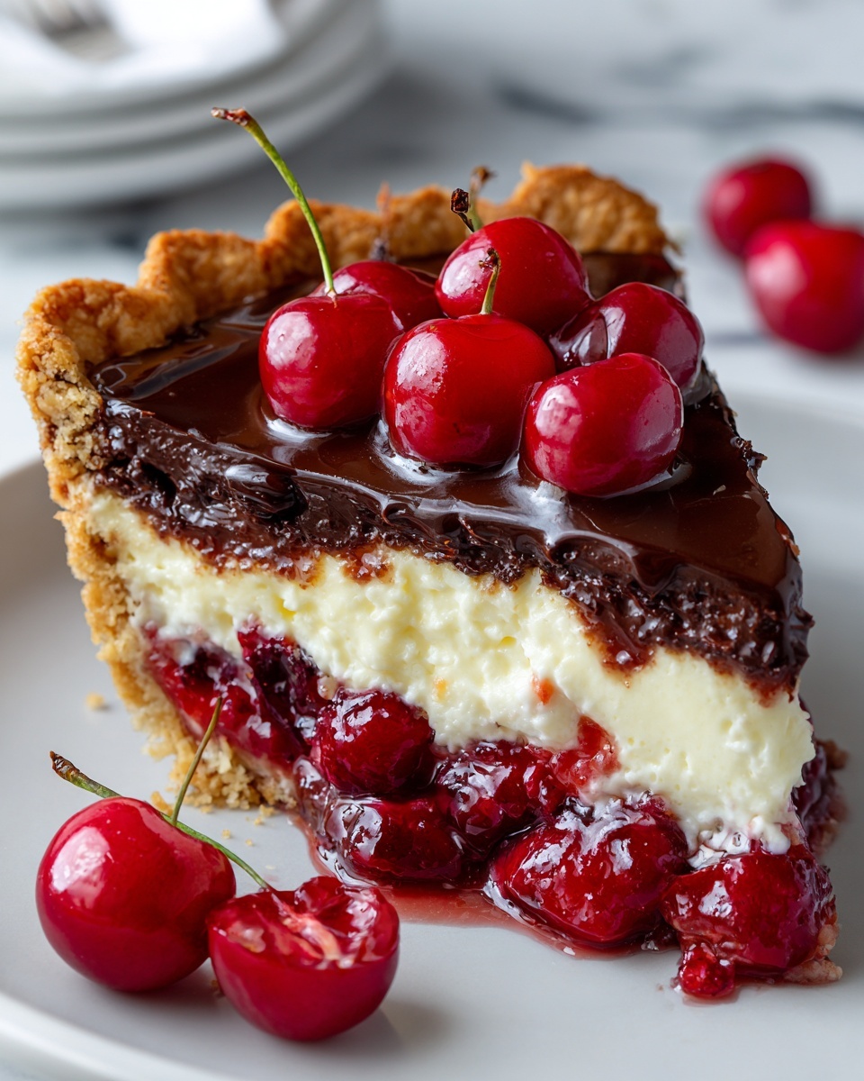 Chocolate Cherry Pie Bliss Recipe - Recipe Image