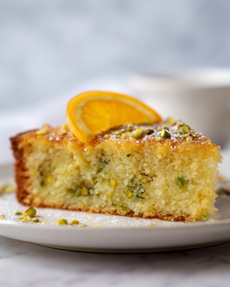 Flourless Orange, Pistachio, and Almond Cake Recipe - Recipe Image
