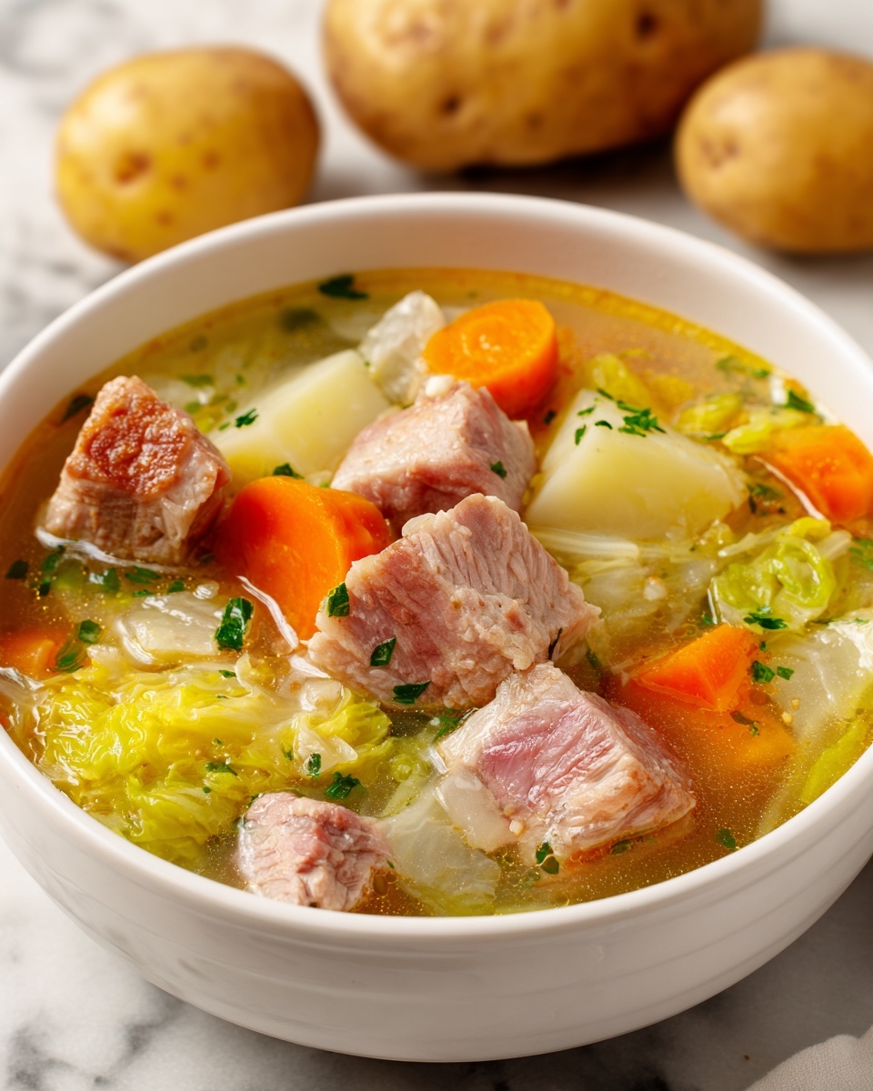 Corned Beef and Cabbage Soup Recipe - Recipe Image