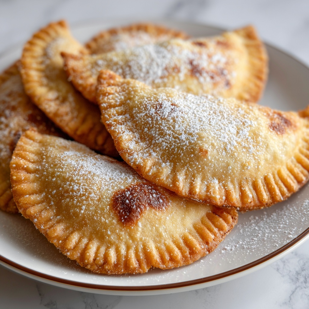 Fried Pumpkin Hand Pies with Cinnamon Sugar Recipe - Recipe Image