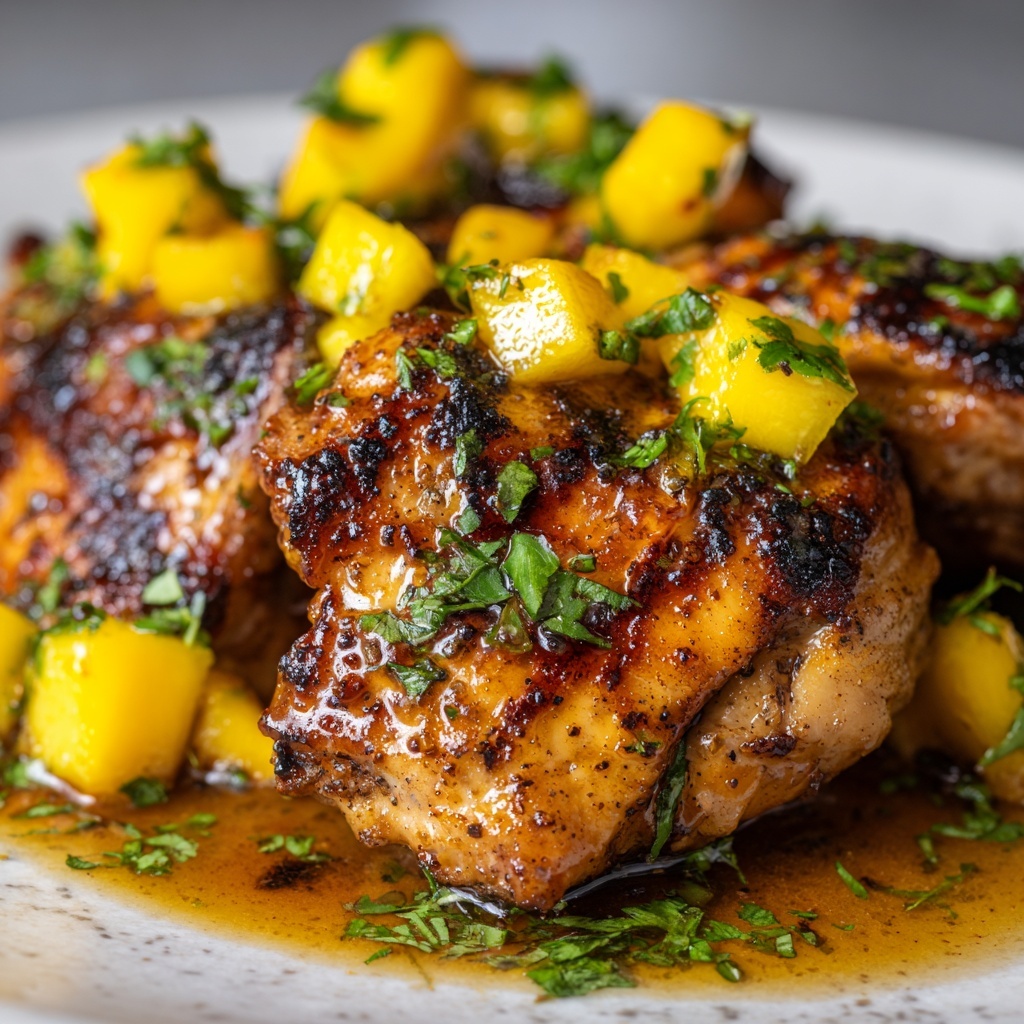 Mango Chutney Chicken Recipe - Recipe Image