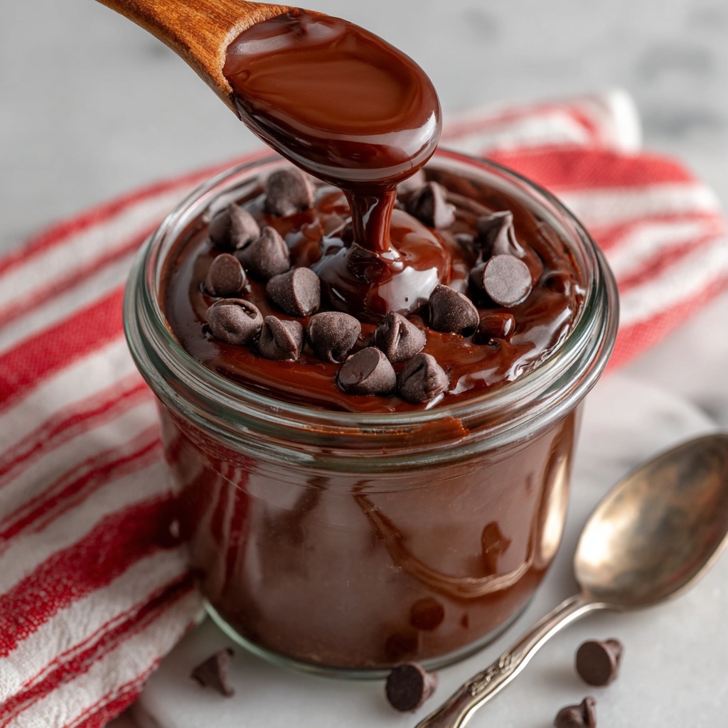 Creamy Homemade Hot Fudge Sauce Recipe - Recipe Image