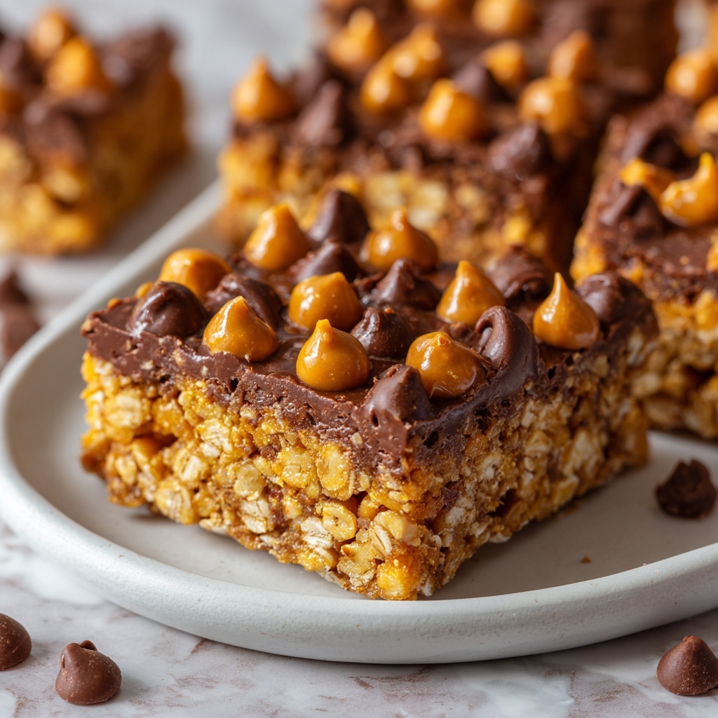 Oatmeal Chocolate Chip Bars Recipe - Recipe Image