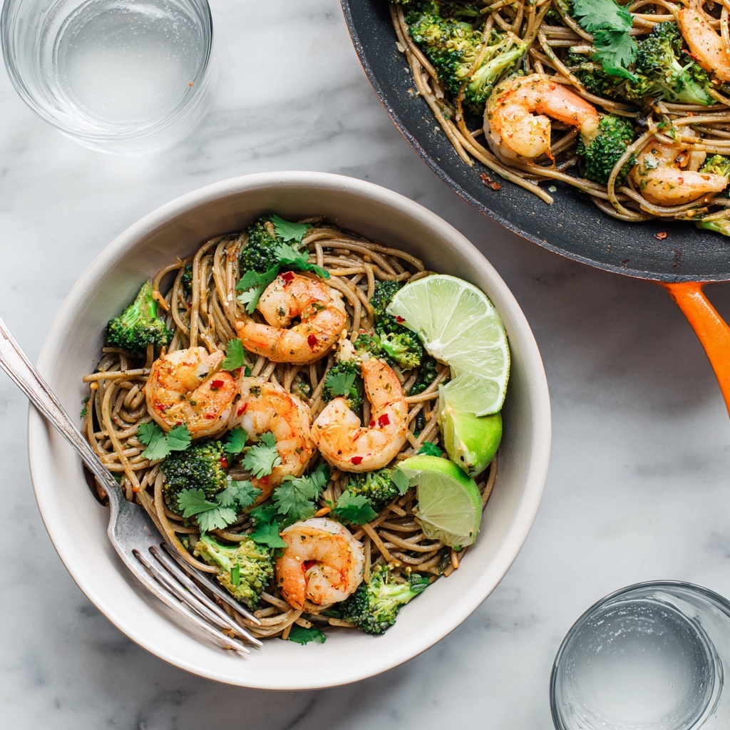 Sriracha & Lime Prawn Linguine Recipe - Recipe Image