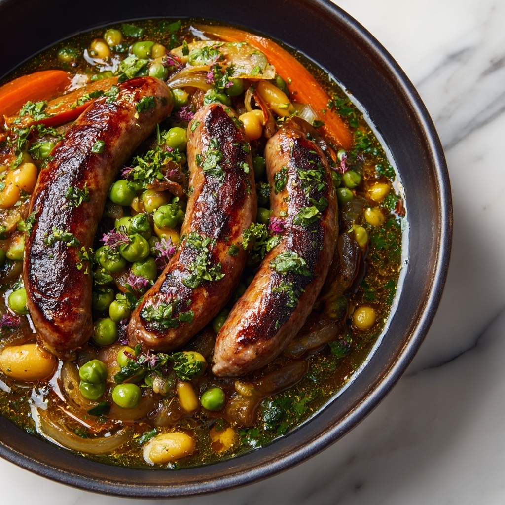 Healthier Curried Sausages Recipe - Recipe Image