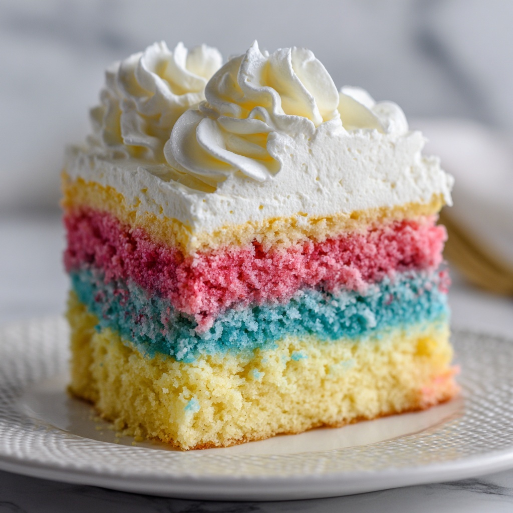 Cotton Candy Cheesecake Recipe - Recipe Image