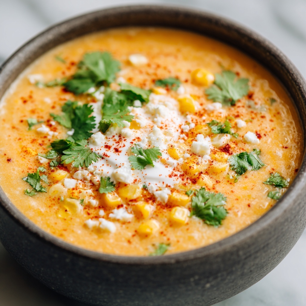 Mexican Street Corn Soup Recipe - Recipe Image