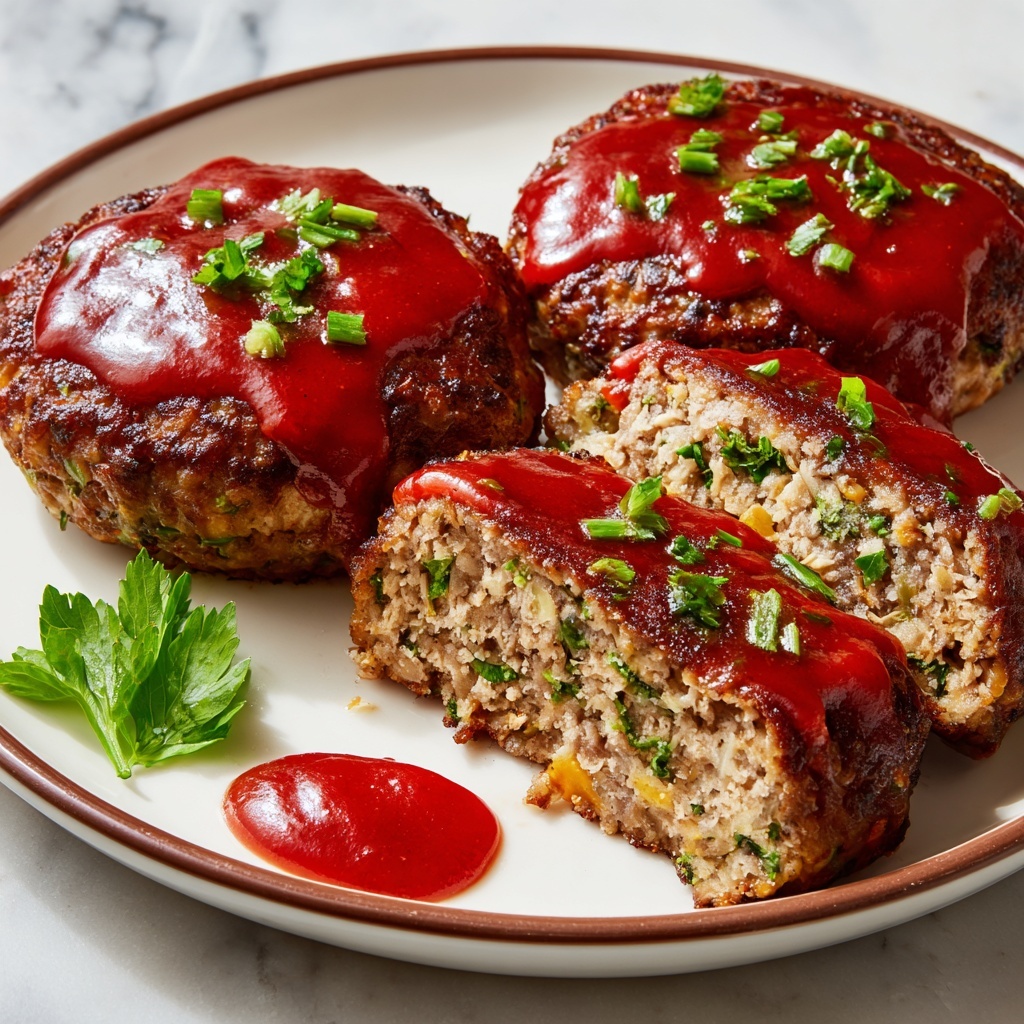 Best Easy Mini Turkey Meatloaf Recipe - Recipe Image