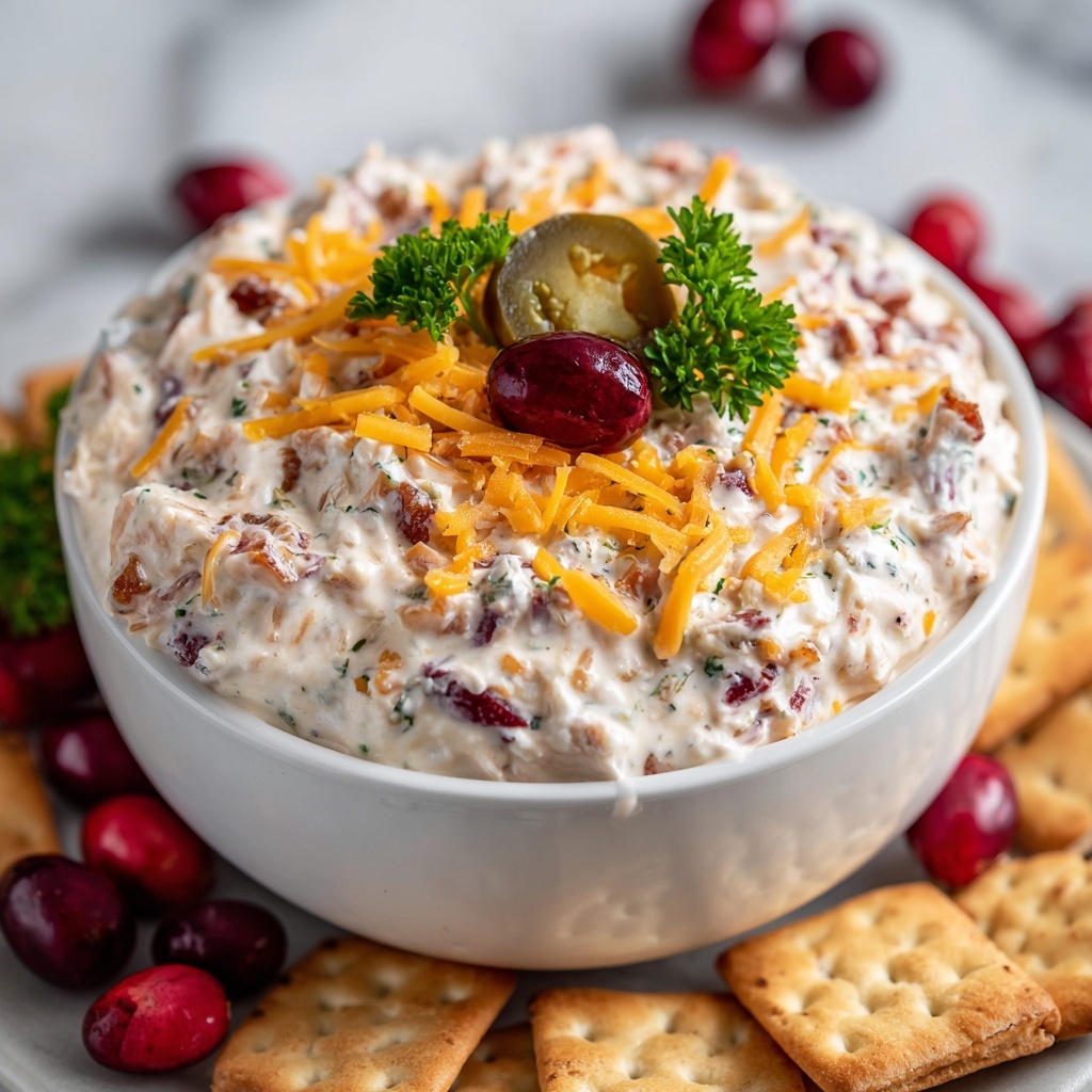 Holiday Cranberry Jalapeño Cream Cheese Dip Recipe - Recipe Image