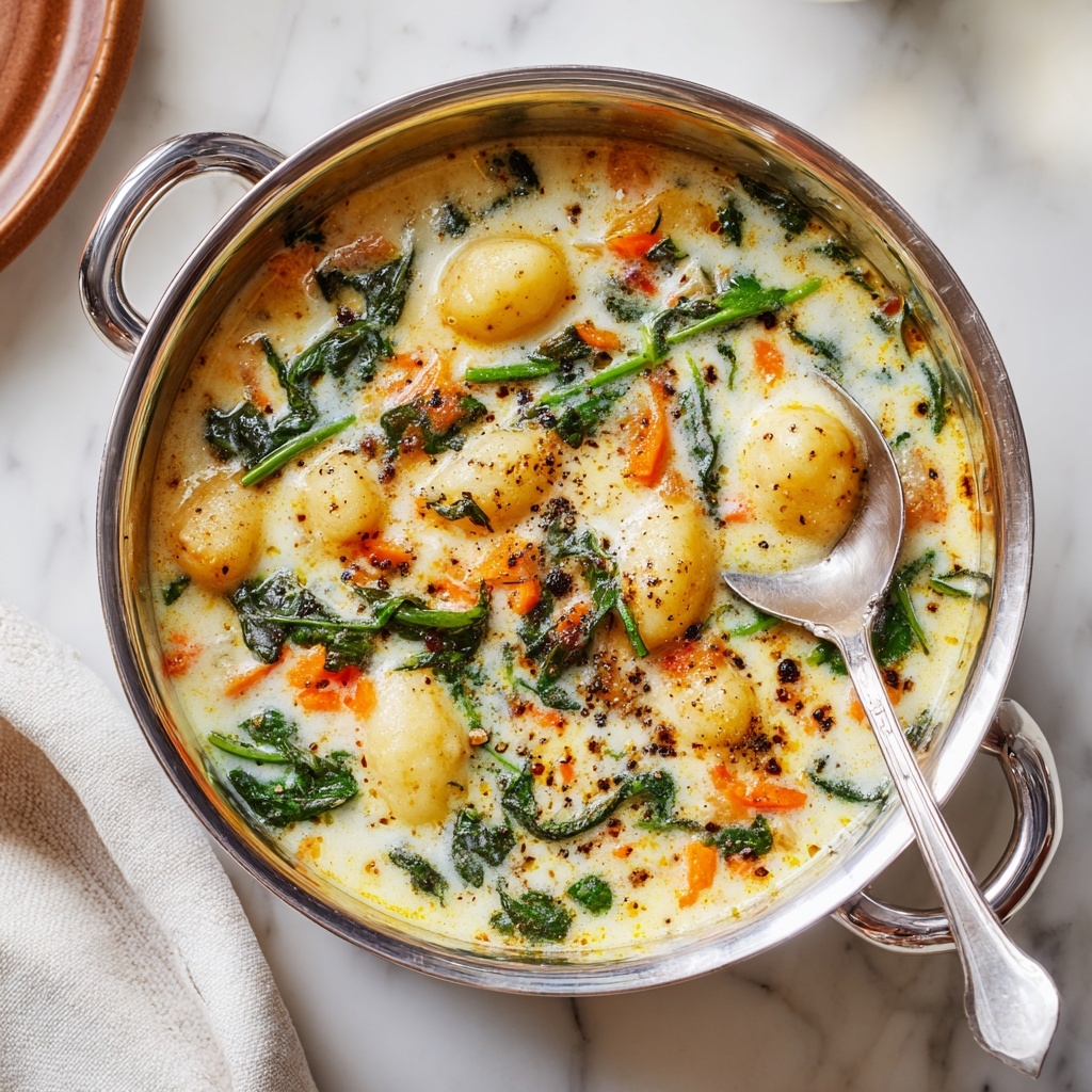 Creamy Gnocchi Soup Recipe - Recipe Image