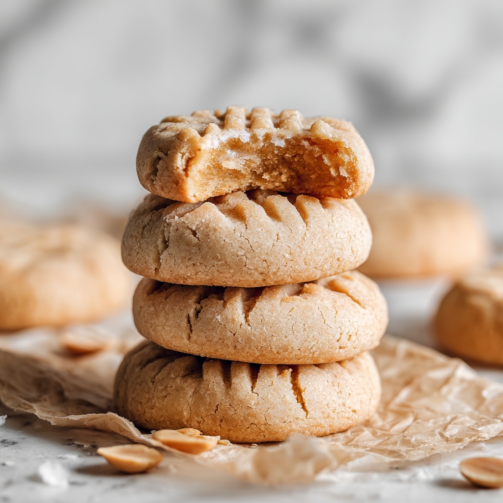The BEST Soft and Chewy Peanut Butter Cookies Recipe - Recipe Image