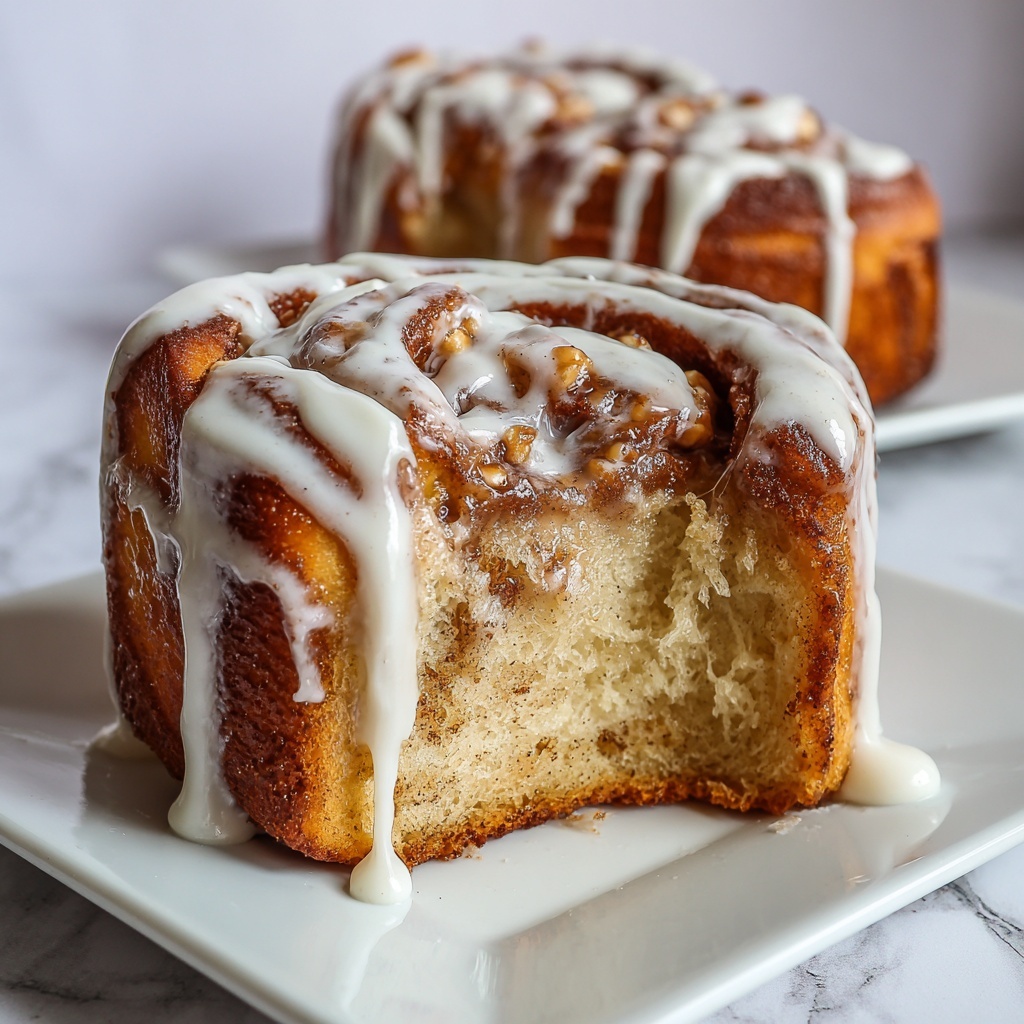 High-Protein Cinnamon Roll Baked Oatmeal Recipe - Recipe Image