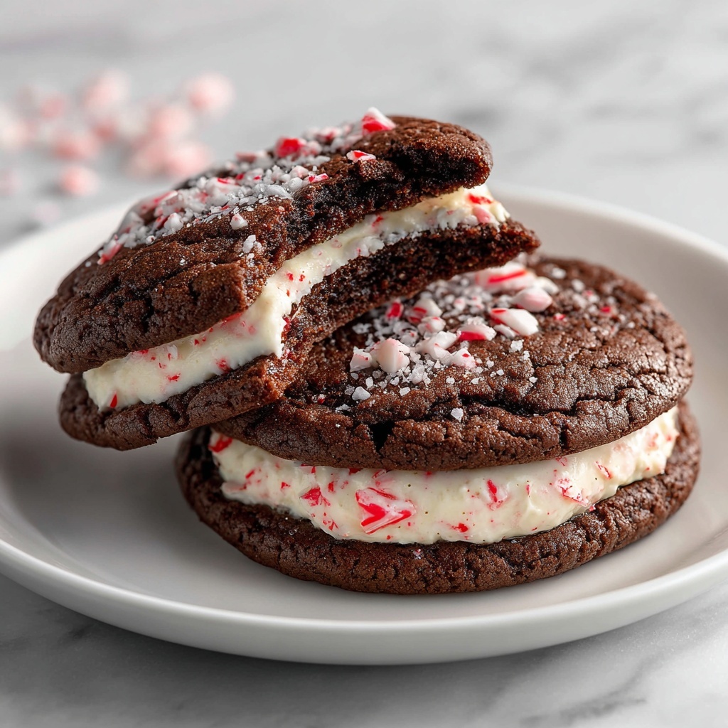 Peppermint Hot Chocolate Cookies Recipe - Recipe Image
