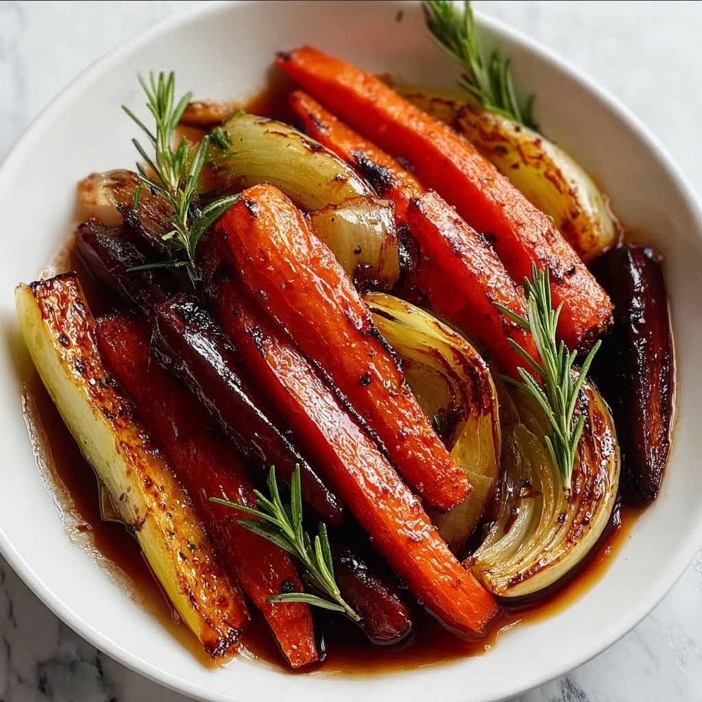 Balsamic Roasted Fennel and Carrots Recipe - Recipe Image