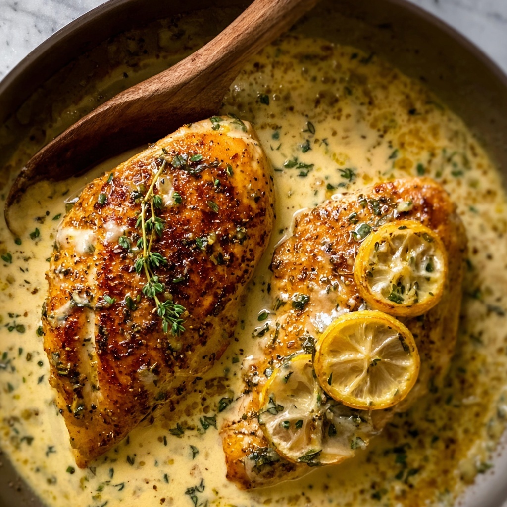 Creamy Lemon Parmesan Chicken Recipe - Recipe Image