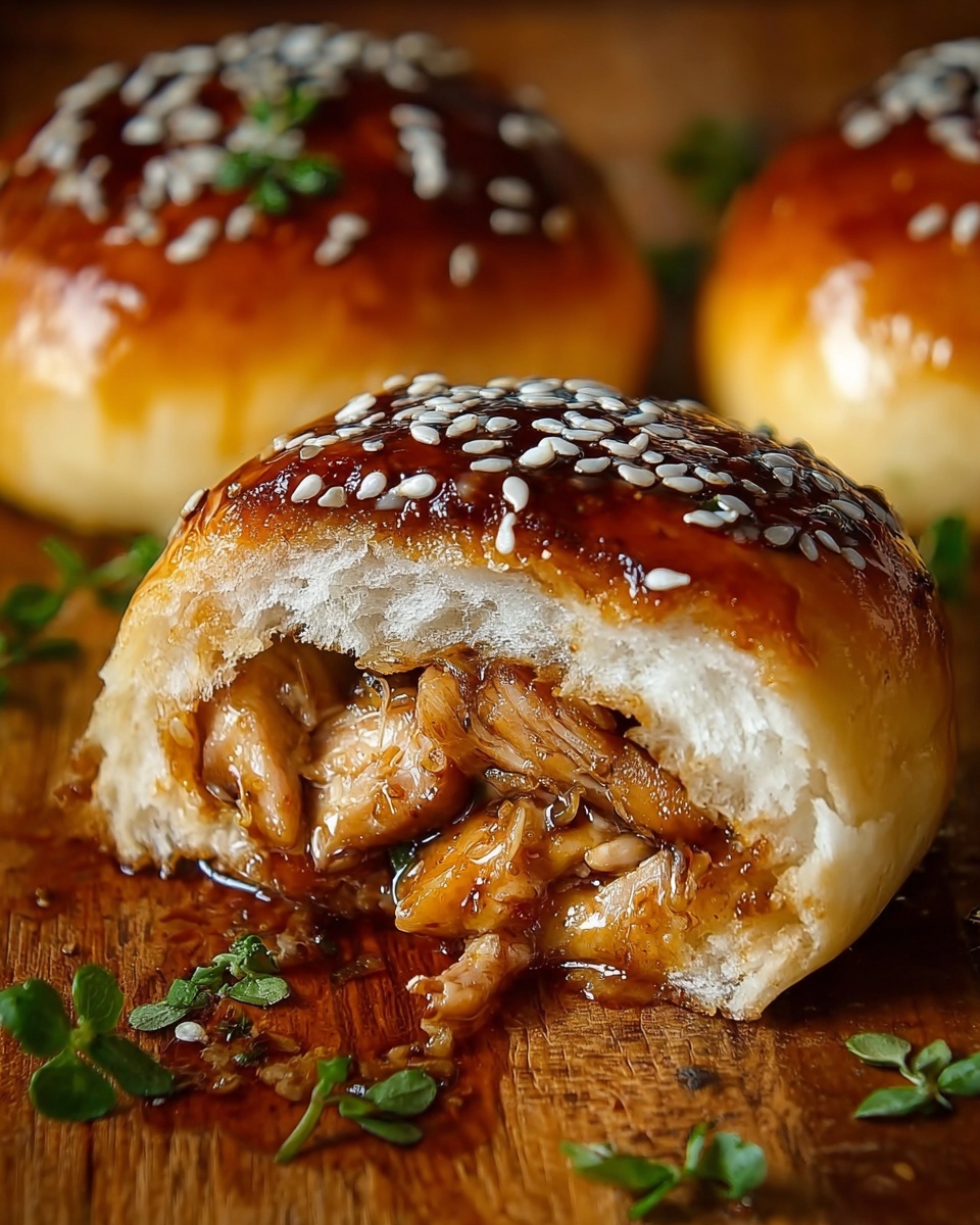 Casino Buns with Chicken from the Oven Recipe - Recipe Image
