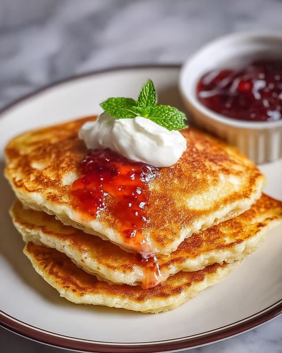 Blini (Russian Crepes) Recipe - Recipe Image