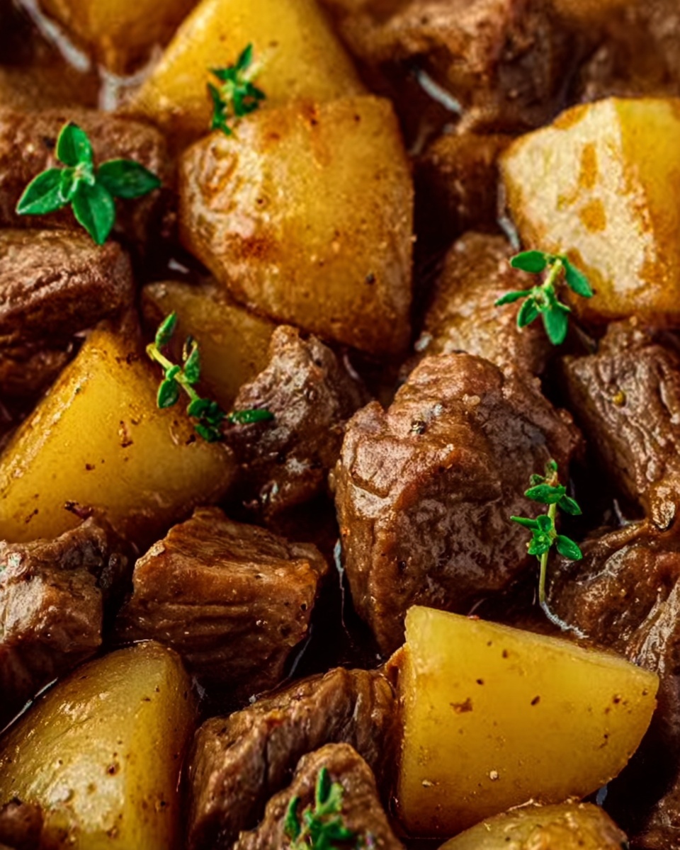 Caribbean Beef Curry with Potatoes Recipe - Recipe Image