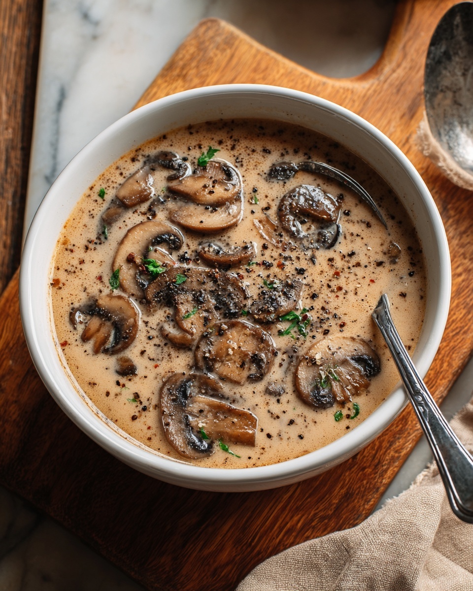 Hungarian Mushroom Soup Recipe - Recipe Image