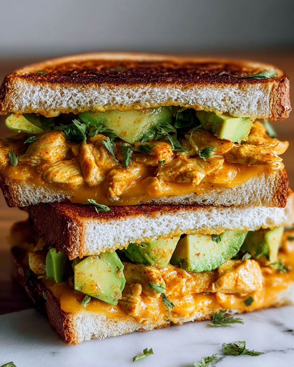 Chicken Avocado Melt Sandwich Recipe - Recipe Image