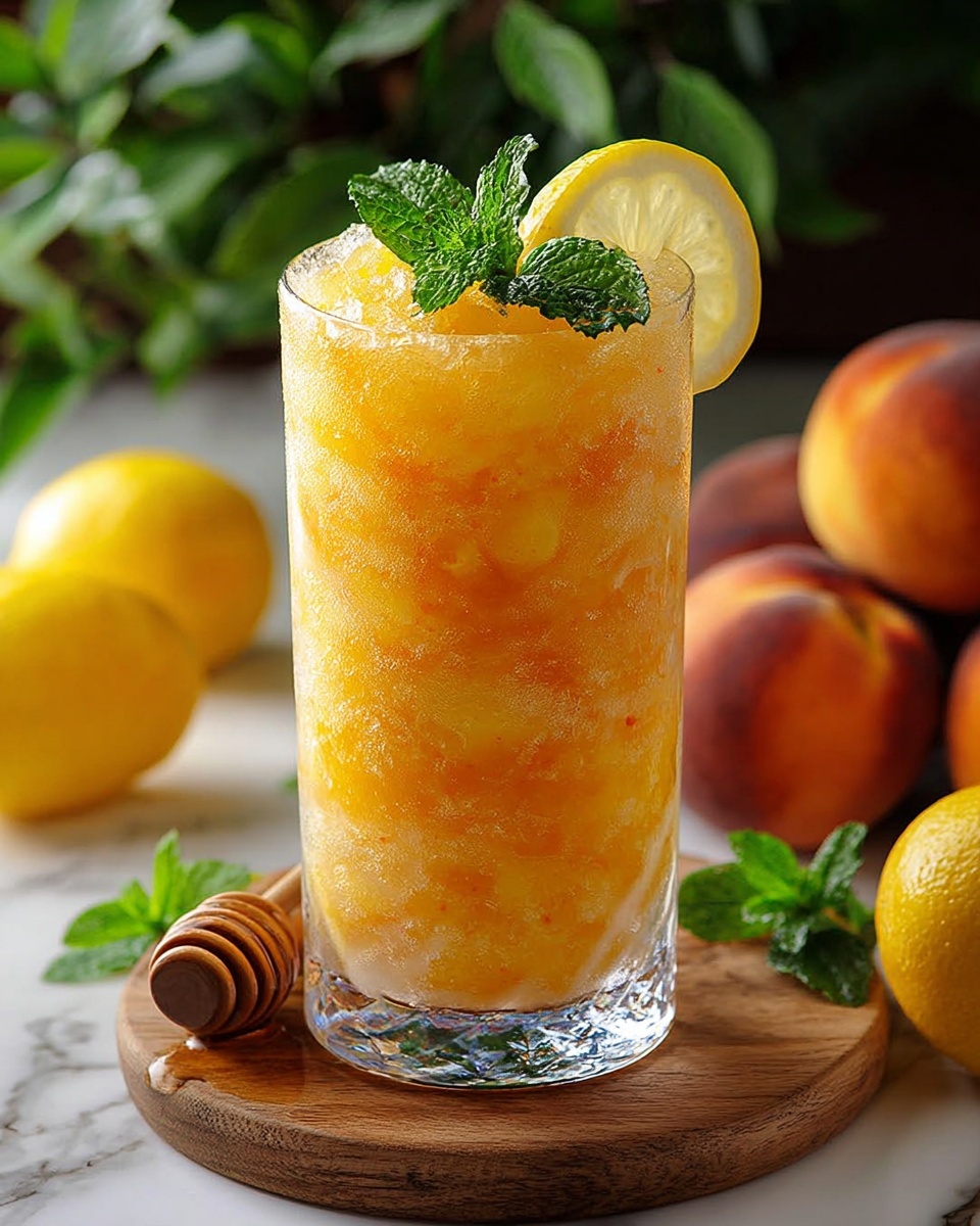 Frozen Peach Lemonade: The Ultimate Summer Refreshment Recipe - Recipe Image