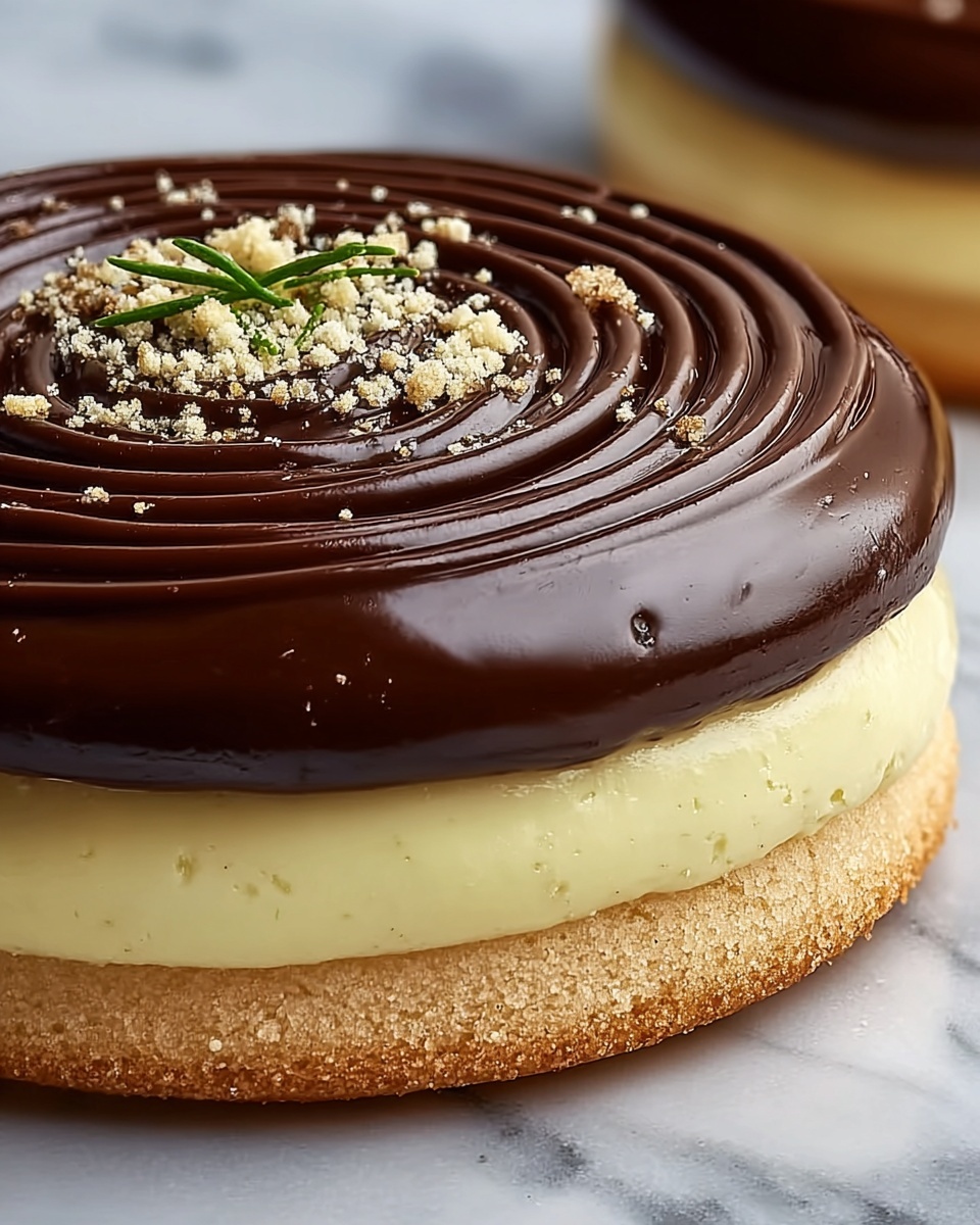 Mini Boston Cream Pie Cookies Recipe - Recipe Image