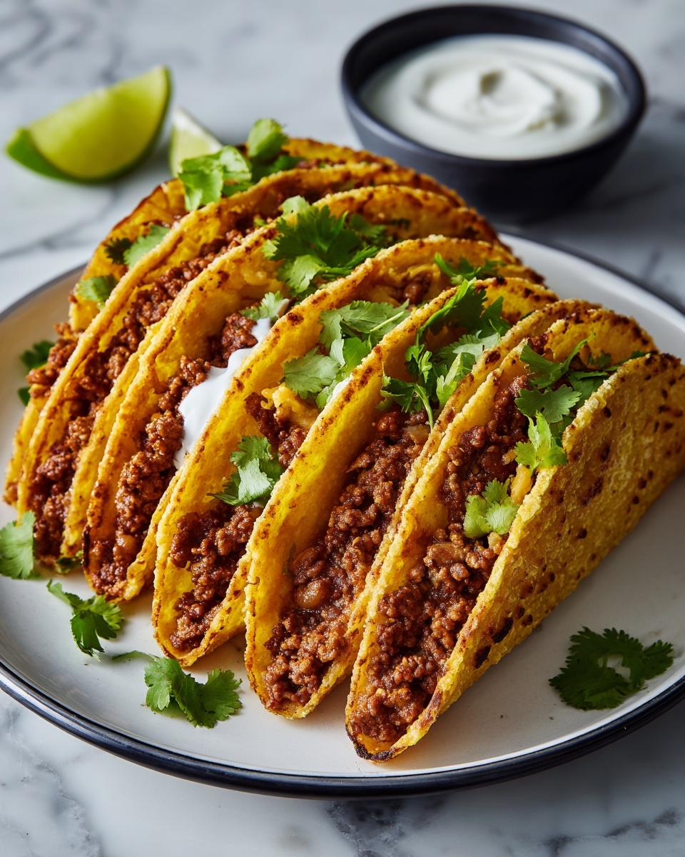 Bean & Cheese Taquitos with Green Chile Sour Cream Sauce Recipe - Recipe Image