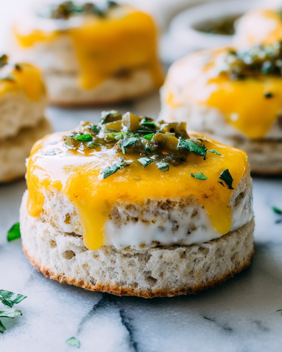 Beef and Cheese Butter Swim Biscuits Recipe - Recipe Image