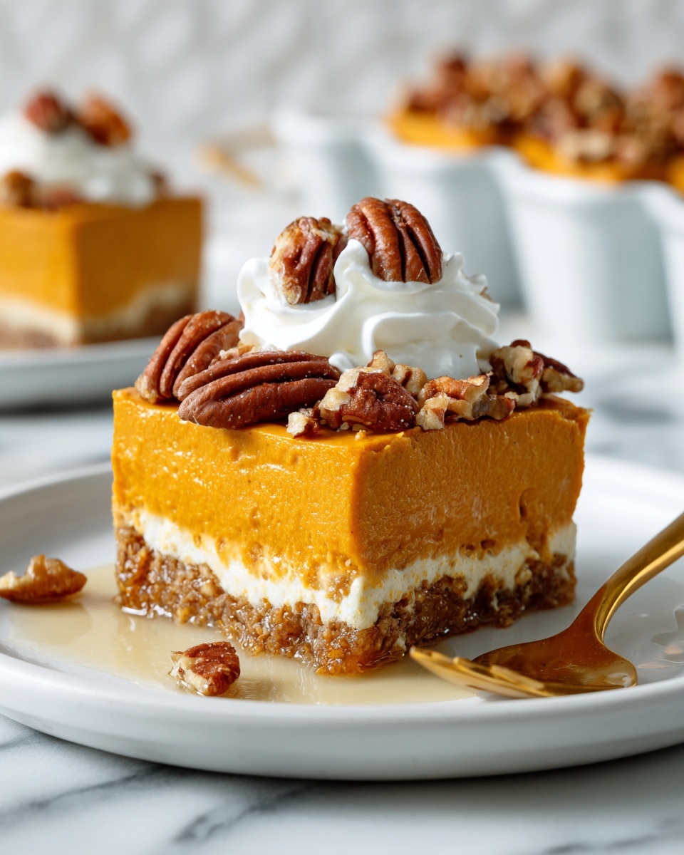 Caramel Pumpkin Cobbler with Pecans Recipe - Recipe Image