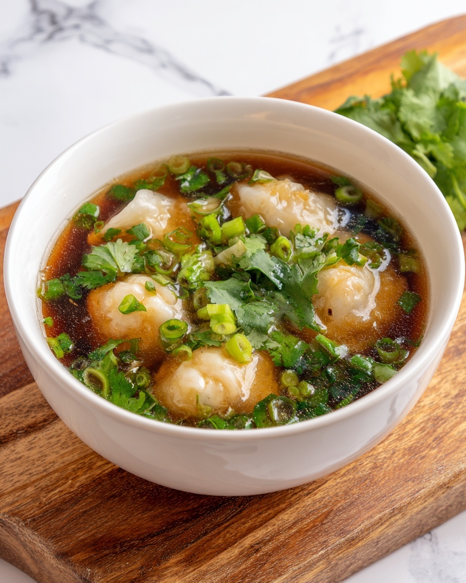 Homemade Wonton Soup Recipe - Recipe Image