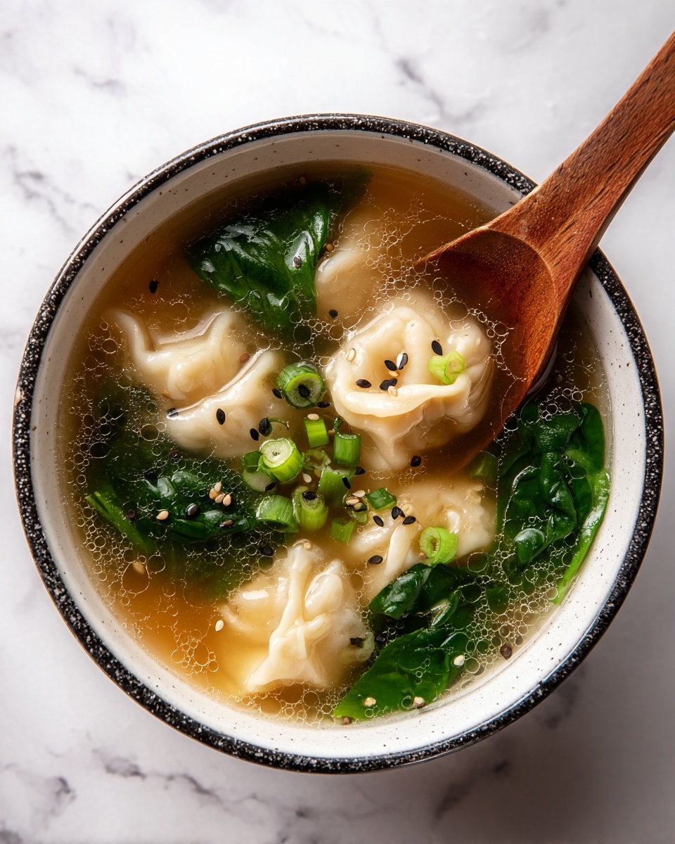 Dumpling and Bok Choy Soup Recipe - Recipe Image