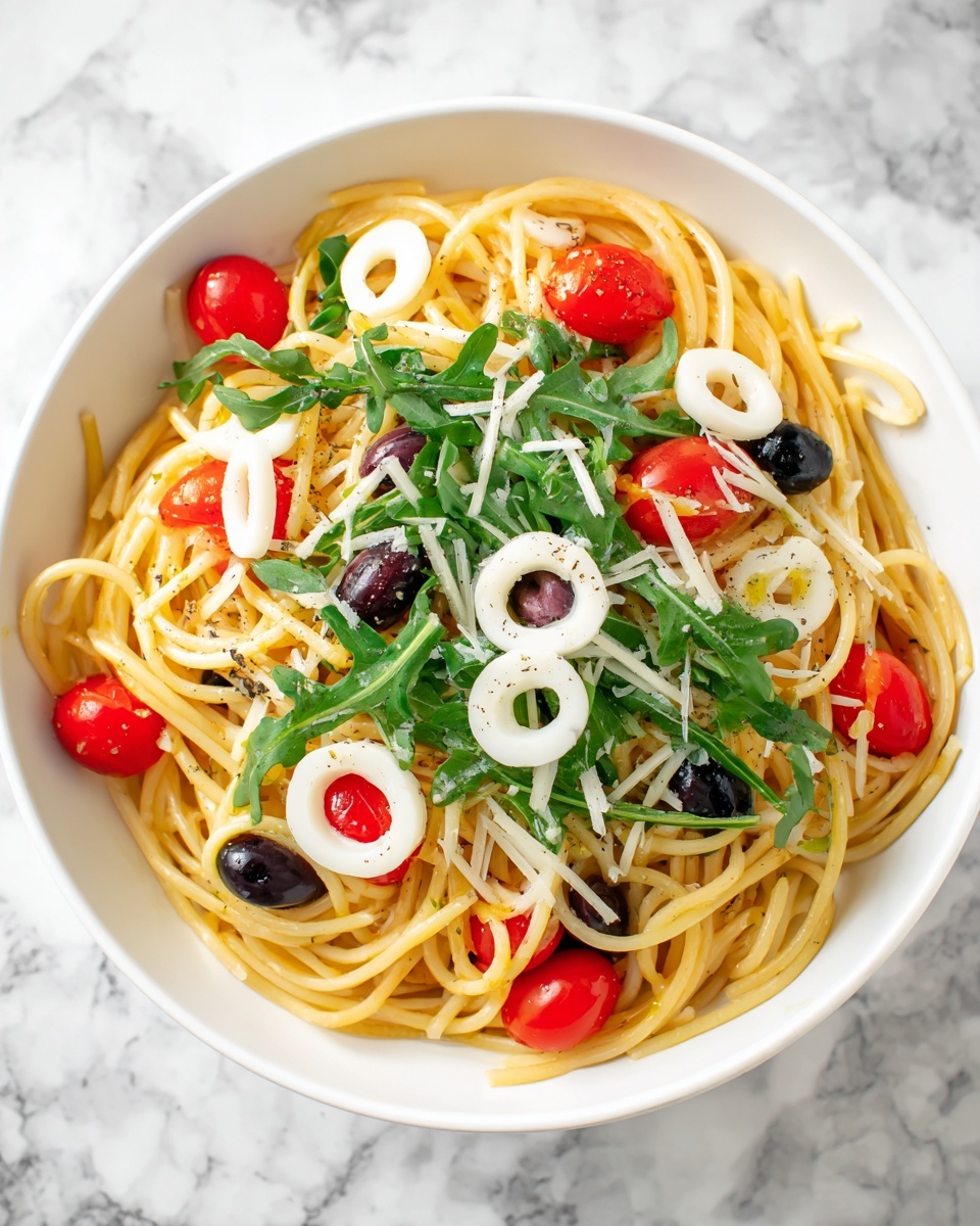 Spaghetti Salad Recipe - Recipe Image