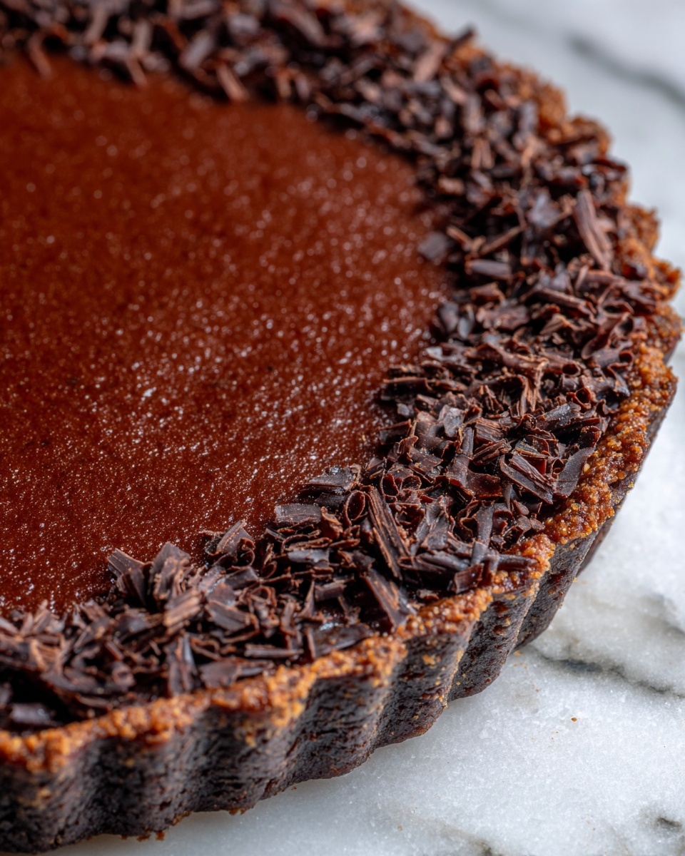 No-Bake Chocolate Pudding Pie Recipe - Recipe Image