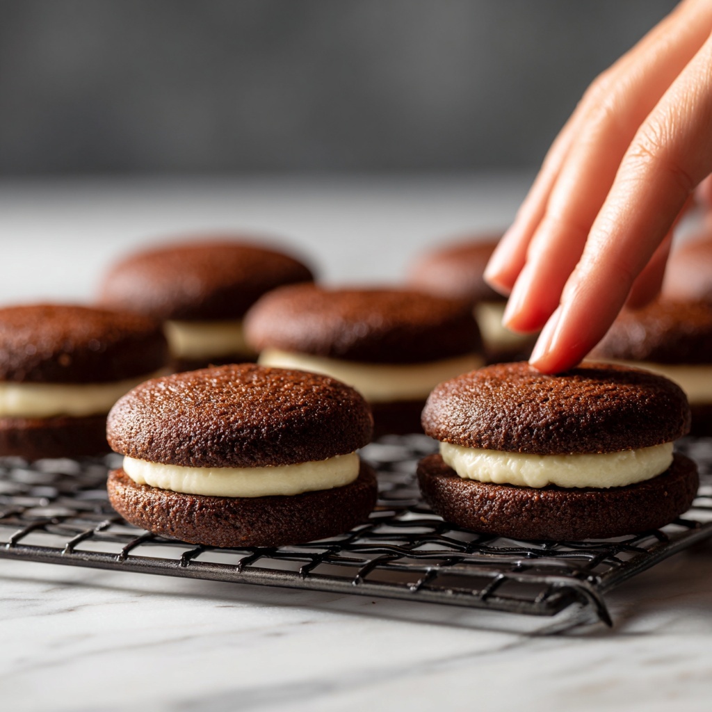 Chocolate Marshmallow Whoopie Pies Recipe - Recipe Image