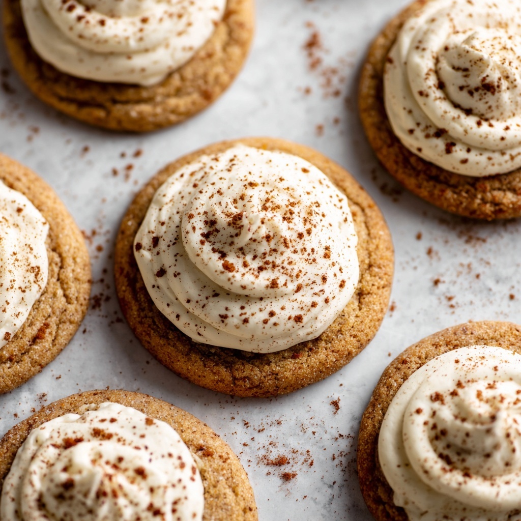 Cinnamon Cream Cheese Cookies Recipe - Recipe Image