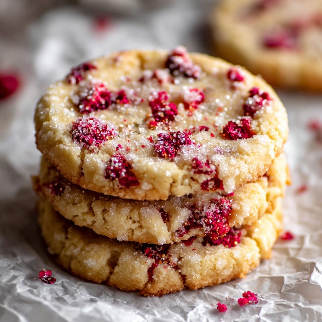 Soft and Chewy Raspberry Sugar Cookies Recipe - Recipe Image